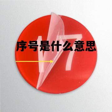 序号是什么意思_机票上的序号是什么意思